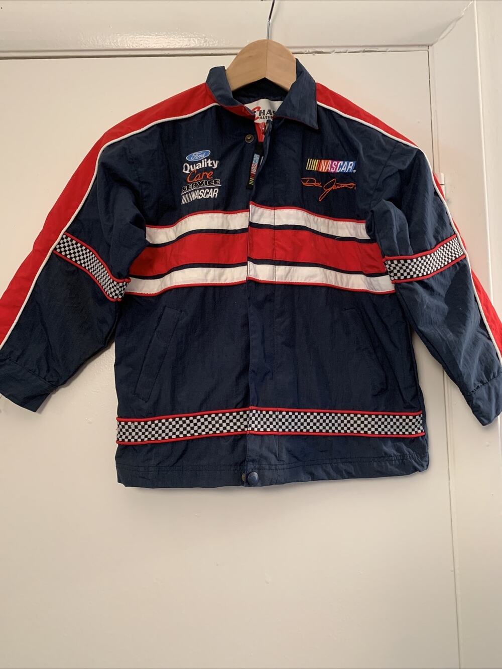 Dale Jarrett #88 Nascar Quality Care Ford Jacket Chase Authentics Youth Small 6